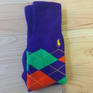 Ralph Lauren Purple Socks